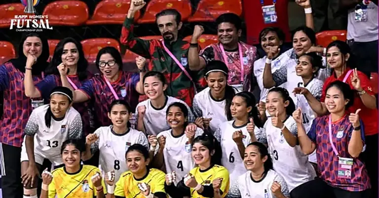 ফুটসালে প্রথম শিরোপা জিতলো বাংলাদেশ